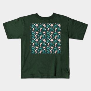 Cute lovers dinosaurs Kids T-Shirt